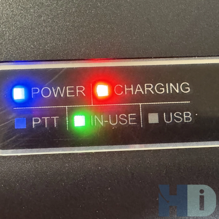 SHG S D200 DECT Wireless PTT Push-to-Talk Headset Amplifier - Base LED Lights