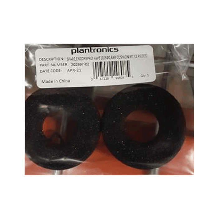 Poly Replacement HW510/HW520 Ear Cushions 202997-02