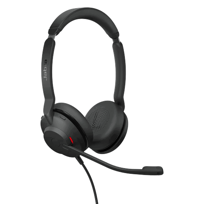 Jabra Evolve2 30 Stereo USB Corded Headset - Angle