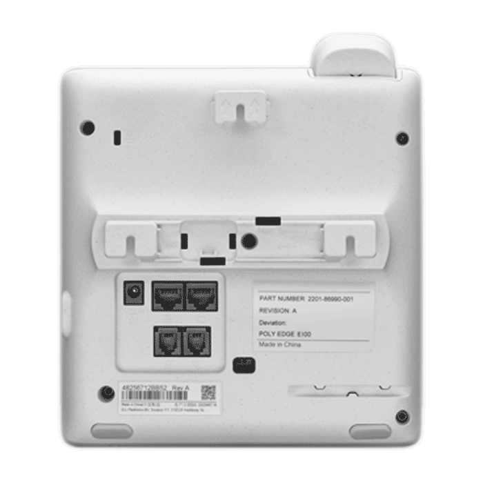 Poly Edge E100 IP Desk Phone - Back