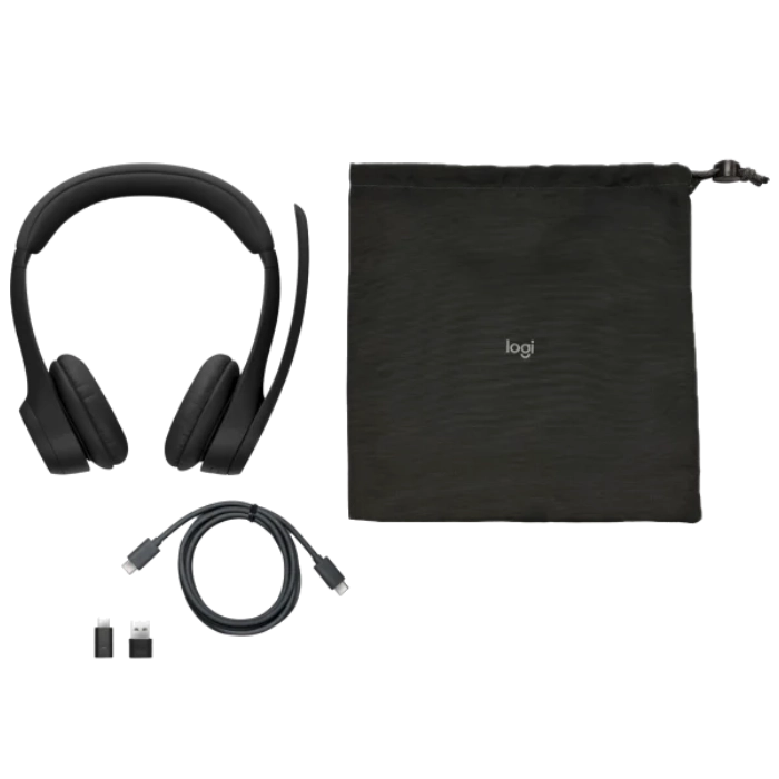 Logitech Zone 305 Wireless Stereo Headset with USB-C - What Comes In The Box