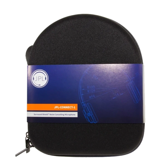 JPL-Connect-1 Wired Headset with PLX Quick-Disconnect (QD) - Case