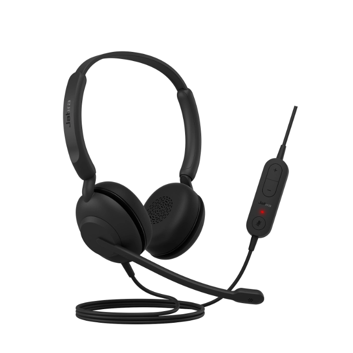 Jabra Evolve 10 USB-A Stereo Wired Headset with Inline Controls