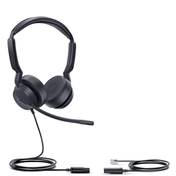 Yealink YHS36 E2 Dual Wired QD/RJ9 Headset