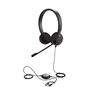 Jabra Evolve 20 USB Stereo Headset - Headsets Direct