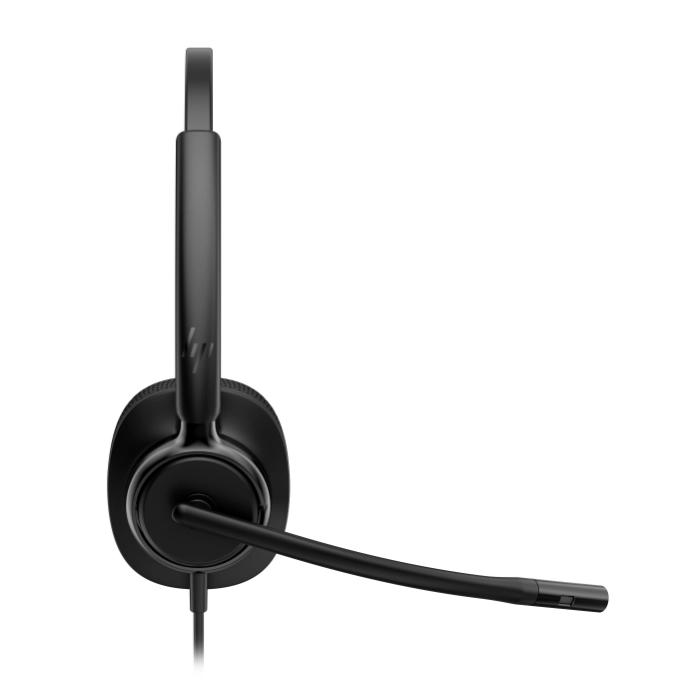 HP Poly Mission 415 Mono Wired USB Headset w/ Leatherette - Side