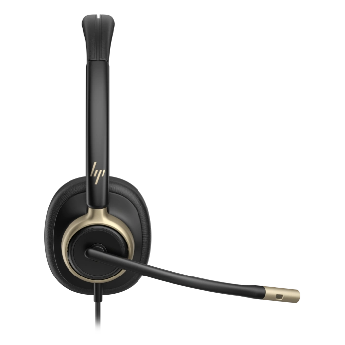 HP Poly Mission 825 Stereo Wired USB Headset - Side