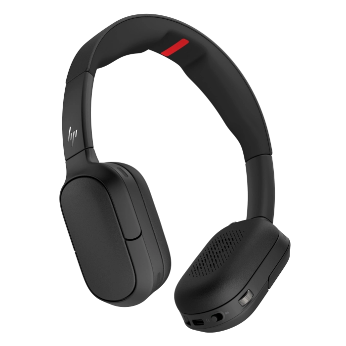 HP Poly Focus 625 Stereo Bluetooth Headset - Angled