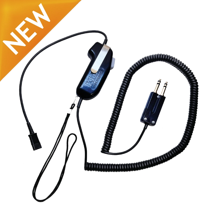 Klein Dispatch-15-PTT 2-prong Headset Amplifier