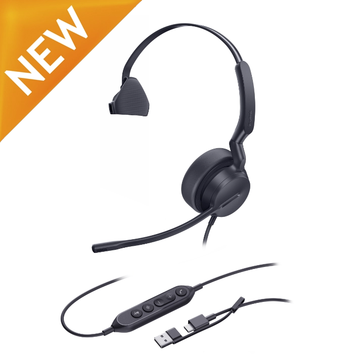 Yealink UH42 Mono USB Wired Headset
