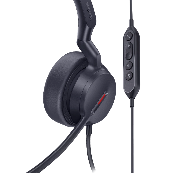 Yealink UH44 USB Headset w/ Inline Controls