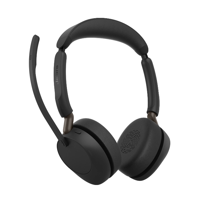 Jabra Evolve3 65 Stereo Headset - Mic Up