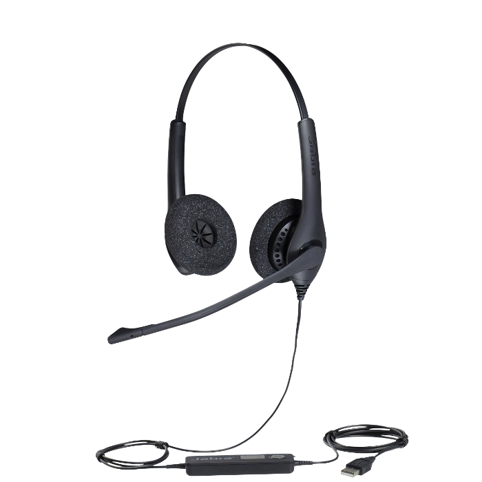 Jabra Biz 1500 Duo USB Wired Headset