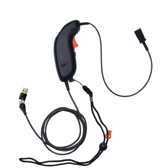 JPL Scout 300 Push-to-Talk PTT USB Wired Amplifier