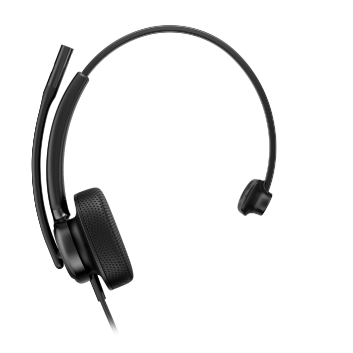 HP Poly Mission 415 Mono Wired USB Headset w/ Leatherette - Front