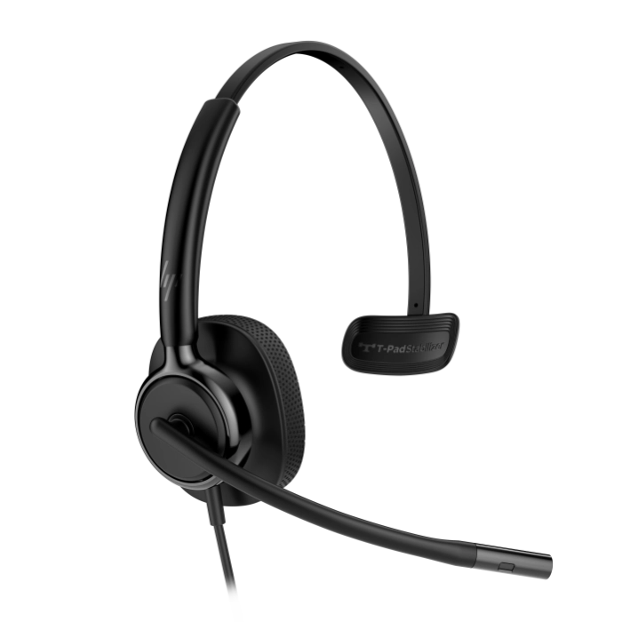 HP Poly Mission 415 Mono Wired USB Headset Leatherette / Non-Classic