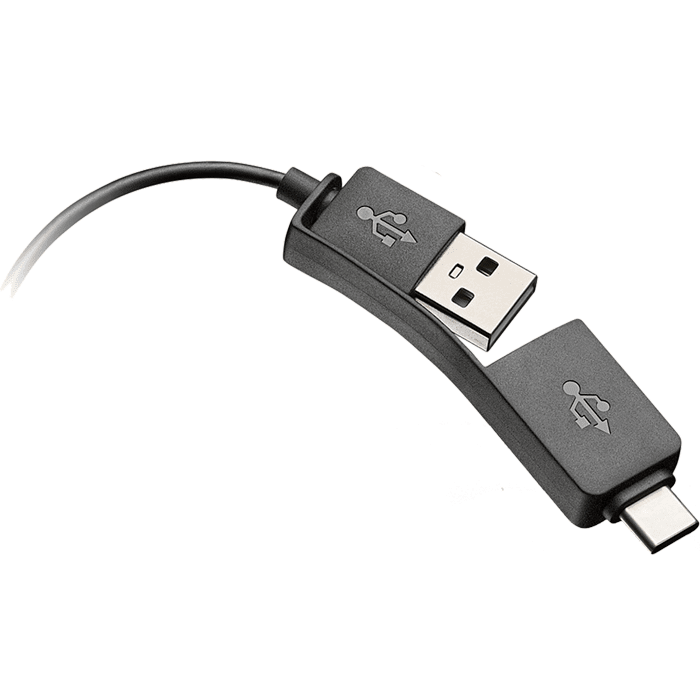 Poly USB-A & USB-C Dual Connectivity