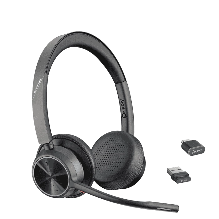 Poly Voyager 4320 UC Series ヘッドセット 17 Amazon.com: Poly - Voyager 4320 UC Wireless Headset + Charge Stand