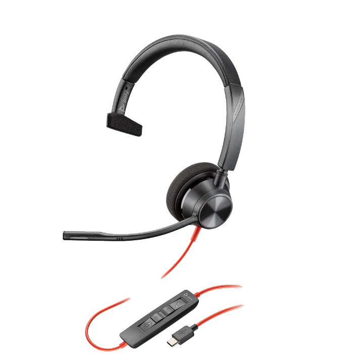 Poly Blackwire BW3310 USB Headset