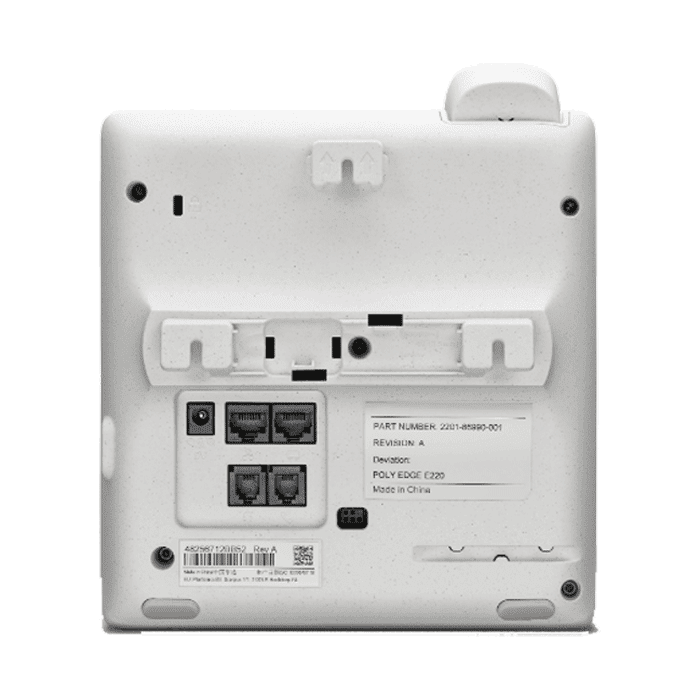 Poly Edge E220 IP Desk Phone - Front