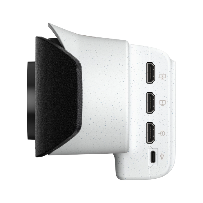 Poly Studio X52 Video Bar - Left Side Cable Connections