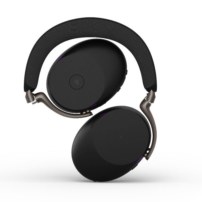 Jabra Evolve3 85 Stereo Over-Ear Wireless Headset - Folded