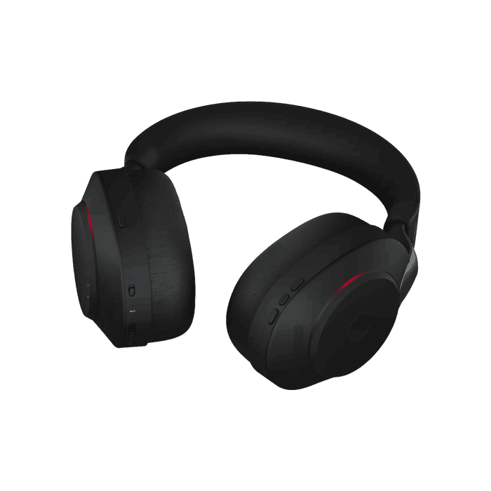 Jabra Evolve2 85 UC Stereo Wireless Headset - HeadsetsDirect Jabra Evolve2 85 UC Stereo Wireless Headset - HeadsetsDirect
