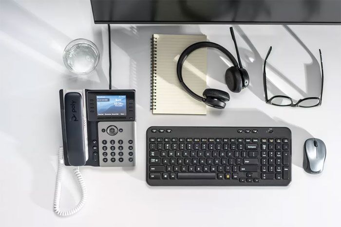 Poly Edge E350 IP Desk Phone | Buy Poly E350 2200-87010-025 HP 82M89AA