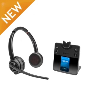 Poly Savi 8410 Office Wireless DECT Stereo Headset