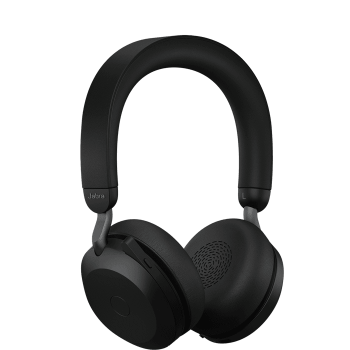 Jabra Evolve2 75 UC Stereo Bluetooth Headset w/ Microphone Up