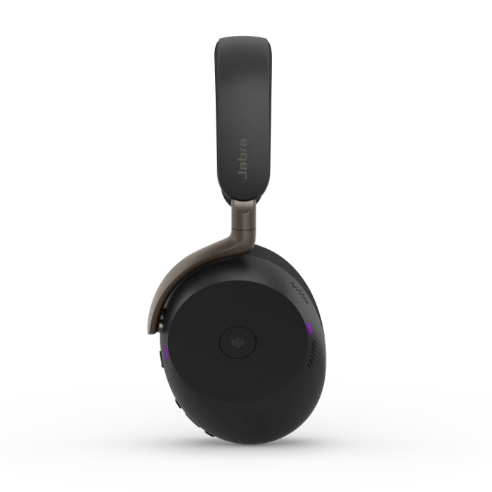 Jabra Evolve3 85 Stereo Over-Ear Wireless Headset - Side