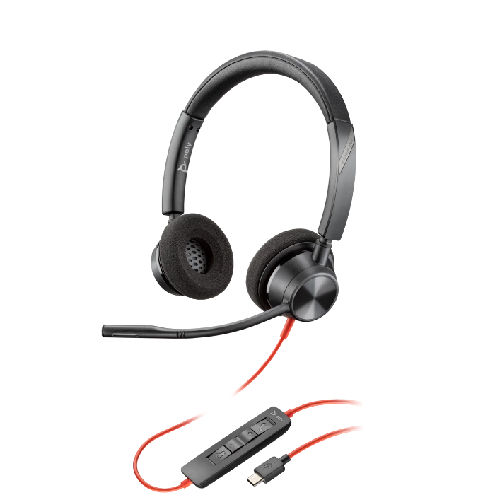 Poly Blackwire BW3320 USB Headset
