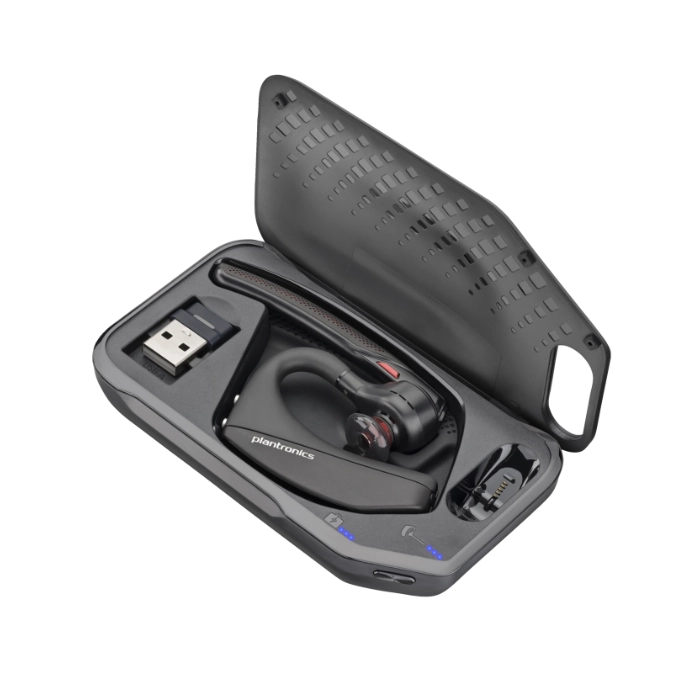 Poly Voyager 5200 Wireless Headset in Charging Case