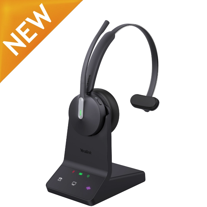 Yealink WH64 Mono DECT Wireless Headset