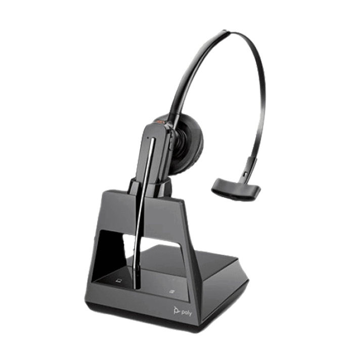Poly Voyager 4245 Office Headset in Base