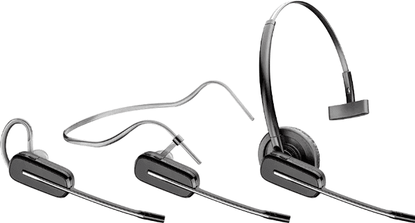 Poly 8240/8245 Wireless Headset Headband Wearing Option