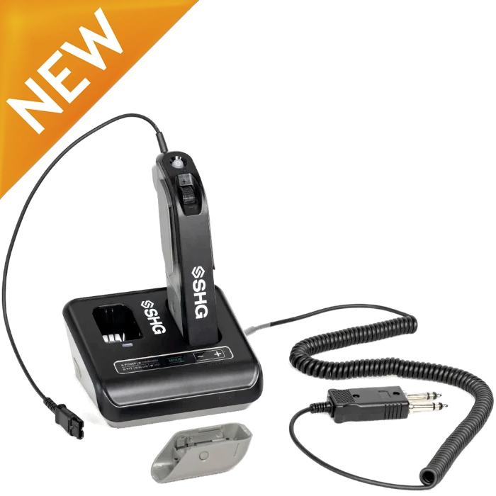 SHG S D200 DECT Wireless PTT Push-to-Talk Headset Amplifier