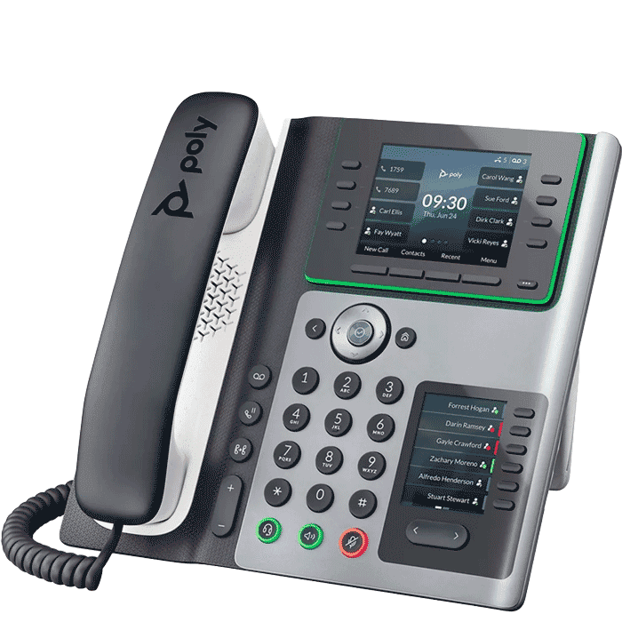 Poly Edge E400 Series IP Desk Phone