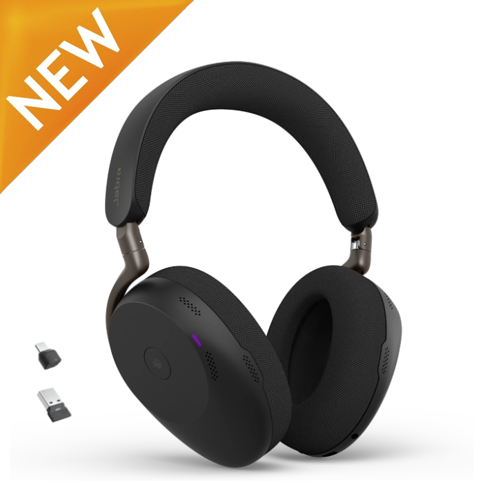 Jabra Evolve3 85 Stereo Over-Ear Wireless Headset