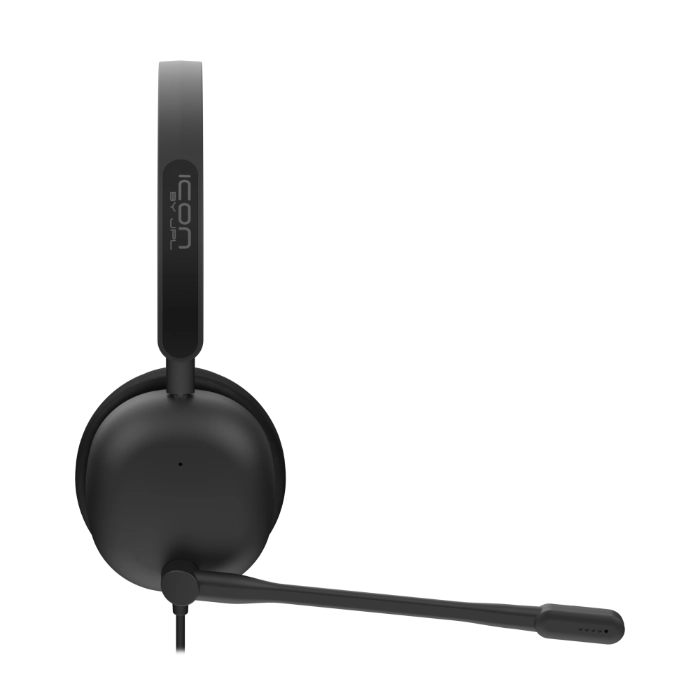 JPL Icon 100-PB Wired Headset with Quick Disconnect (QD) - Side