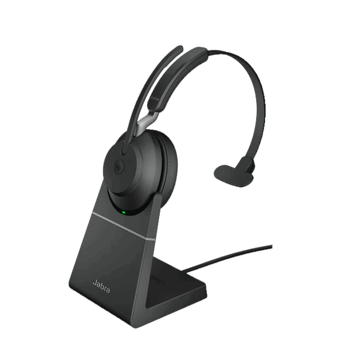 Jabra Evolve2 65 Headset Docked