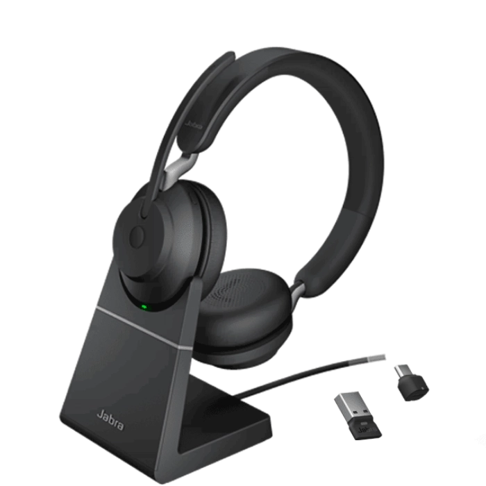 Jabra Evolve2 65 UC Stereo Wireless Headset