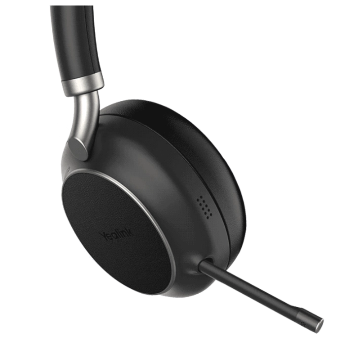 Yealink BH76 Bluetooth Wireless Stereo Headset Extended Noise Canceling Microphone