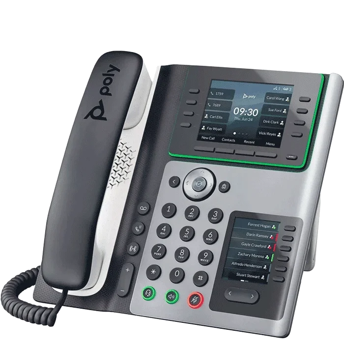 Poly Edge E350 IP Desk Phone | Buy Poly E350 2200-87010-025 HP 82M89AA