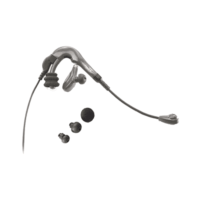 Ear bud receiver headset