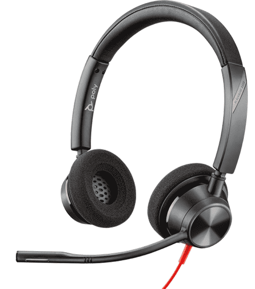 Poly BLACKWIRE 3320 USB-A ヘッドセット Poly Blackwire 3320 Headset | Buy Poly BW3320 213934-101 HP 76J16AA