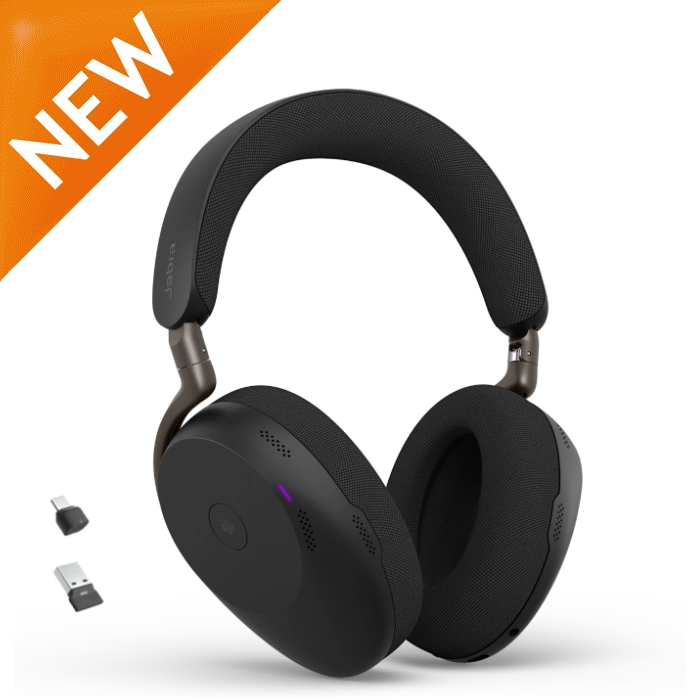 Jabra Evolve3 85 Stereo Over-Ear Wireless Headset