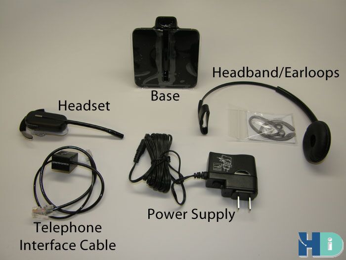 Plantronics CS540 - What's included in the box Plantronics CS540 Setup / Instructions
