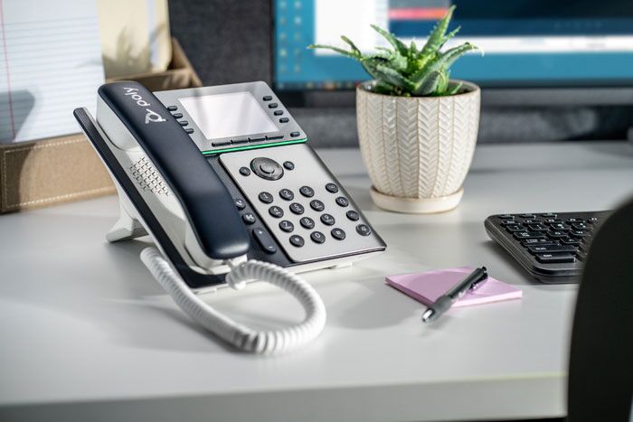 Poly Edge E350 IP Desk Phone | Buy Poly E350 2200-87010-025 HP 82M89AA