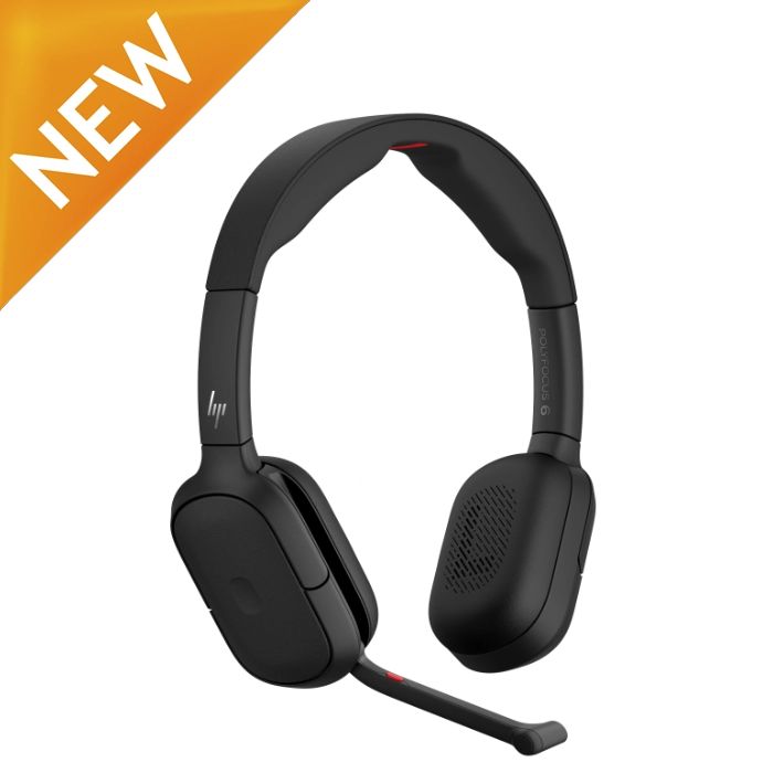 HP Poly Focus 625 Stereo Bluetooth Headset